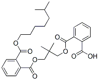 2,2'-[2,2-Dimethyl-1,3-propanediylbis(oxycarbonyl)]bis(benzoic acid 6-methylheptyl) ester 结构式