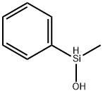 Methyl(hydroxy)phenylsilane 结构式