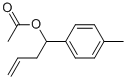 ACETIC ACID 1-P-TOLYL-BUT-3-ENYL ESTER 结构式