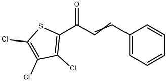 Propenone, 1-(2,3,4-trichloro-2-thienyl)-3-phenyl- 结构式