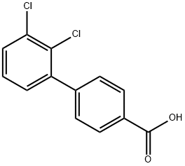 4-(2,3-Dichlorophenyl)benzoic acid 结构式