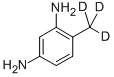 2,4-DIAMINOTOLUENE-ALPHA,ALPHA,ALPHA-D3 结构式