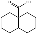 4a(2H)-Naphthalenecarboxylic acid, octahydro- 结构式