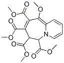 6,7-Dihydro-10-methoxypyrido[1,2-a]azepine-6,7,8,9-tetracarboxylic acid tetramethyl ester 结构式