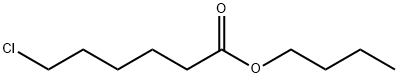 butyl 6-chlorohexanoate 结构式
