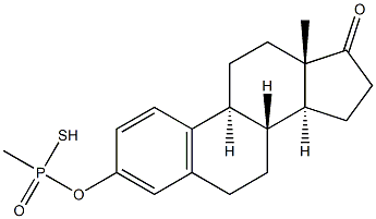 estrone-3-methylthiophosphonate 结构式