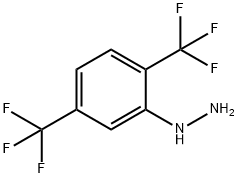 2,5-二三氟甲基苯肼 结构式