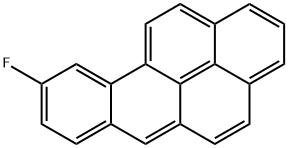 9-fluorobenzo(a)pyrene 结构式