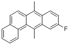 10-fluoro-7,12-dimethylbenz(a)anthracene 结构式