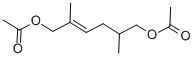 2,5-DIMETHYL-2-HEXENE-1,6-DIOL DIACETATE 结构式