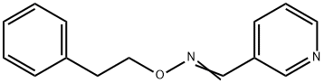 3-PYRIDINEALDOXIME O-PHENETHYL ETHER 结构式