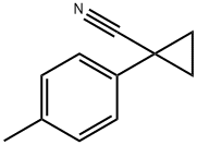1-(4-甲基苯基)-1-环丙腈 结构式