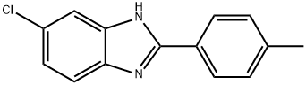 5-CHLORO-2-(4-METHYLPHENYL)-1H-BENZIMIDAZOLE 结构式