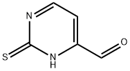 4-Pyrimidinecarboxaldehyde, 1,2-dihydro-2-thioxo- (9CI) 结构式