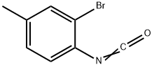 2-溴-4-甲基苯基异氰酸酯 结构式