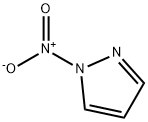1-硝基吡唑 结构式