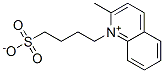 2-Methyl-1-(4-sulfonatobutyl)quinolinium 结构式