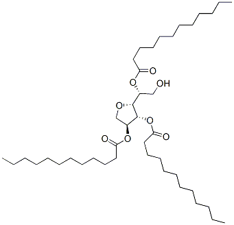 Sorbitan, tridodecanoate 结构式