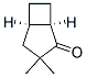 3,3-Dimethyl-cis-bicyclo[3,2,0]heptan-2-one 结构式