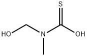 Carbamothioic acid, (hydroxymethyl)methyl- (9CI) 结构式