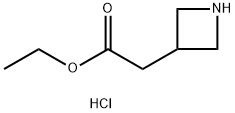 3-氮杂环丁烷乙酸乙酯盐酸盐 结构式