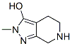 2H-Pyrazolo[3,4-c]pyridin-3-ol,  4,5,6,7-tetrahydro-2-methyl- 结构式