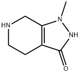 1H-Pyrazolo[3,4-c]pyridin-3-ol,  4,5,6,7-tetrahydro-1-methyl-  (9CI) 结构式