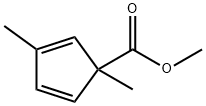 2,4-Cyclopentadiene-1-carboxylicacid,1,3-dimethyl-,methylester(9CI) 结构式