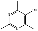 5-Pyrimidinol, 2,4,6-trimethyl- (6CI,9CI) 结构式