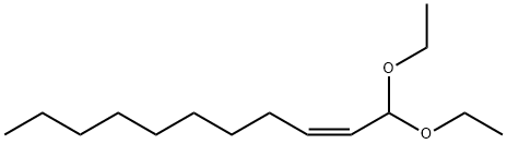 (Z)-1,1-diethoxyundec-2-ene 结构式