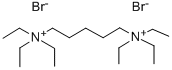 1,5-戊烷乙烷二溴化物 结构式