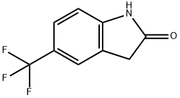 5-三氟甲基-2-氧化吲哚 结构式