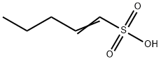 1-Penten-1-sulfonicacid 结构式