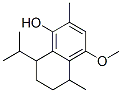 5,6,7,8-Tetrahydro-4-methoxy-2,5-dimethyl-8-isopropyl-1-naphthol 结构式