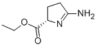 2H-Pyrrole-2-carboxylicacid,5-amino-3,4-dihydro-,ethylester,(2S)-(9CI) 结构式