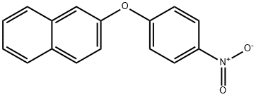 2-(4-硝基苯氧基)萘 结构式