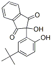 2-hydroxy-2-(2-hydroxy-5-tert-butyl-phenyl)indene-1,3-dione 结构式