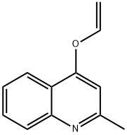 Quinoline, 2-methyl-4-(vinyloxy)- 结构式