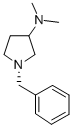 (S)-1-BENZYL-3-N,N-DIMETHYLAMINOPYRROLIDINE 结构式