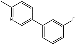 5-(三氟苯基)-2-甲基吡啶 结构式