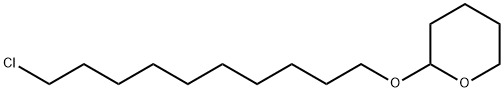 2-[(10-Chlorodecyl)oxy]tetrahydro-2H-pyran 结构式