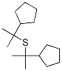 Cyclopentylisopropyl sulfide 结构式