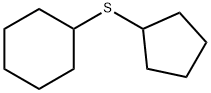 Cyclopentylthiocyclohexane 结构式