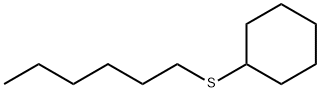 (Hexylthio)cyclohexane 结构式