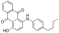 1-[(4-butylphenyl)amino]-4-hydroxyanthraquinone 结构式