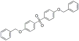 bis(4-benzyloxyphenyl) sulphone 结构式