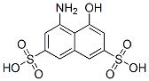 2,7-Naphthalenedisulfonic acid, 4-amino-5-hydroxy-, diazotized, coupled with diazotized 2-[(4-aminophenyl)amino]-5-nitrobenzenesulfonic acid and resorcinol 结构式