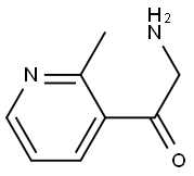 Ethanone, 2-amino-1-(2-methyl-3-pyridinyl)- (9CI) 结构式