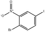 2-溴-5-碘硝基苯 结构式