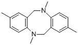 2,5,8,11-TETRAMETHYL-5,6,11,12-TETRAHYDRO-DIBENZO[B, F][1,5]DIAZOCINE 结构式